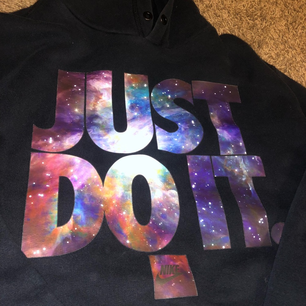 (SOLD ON MERCARI) Nike Galaxy Hoodie